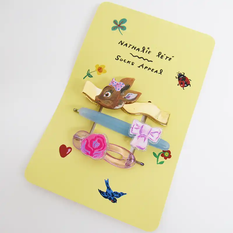 Nathalie Lete ヘアピン /NAT Hair pin set bambi